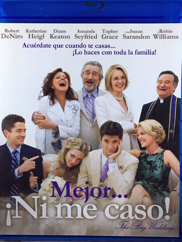 Mejor... ¡ni Me Caso! / Blu Ray / Robert De Niro / 2013