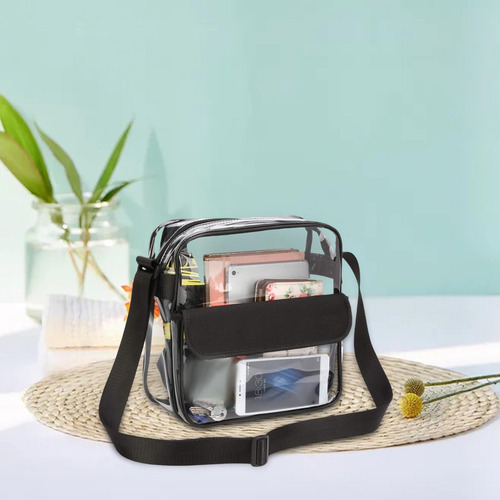 Bolso Transparente Universal Con Cierre De Cremallera