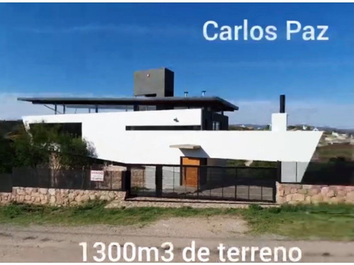 Imagen 1 de 13 de Impecable Casa A Estrenar De Categoría En Venta En Villa Del Lago- V.carlos Paz.
