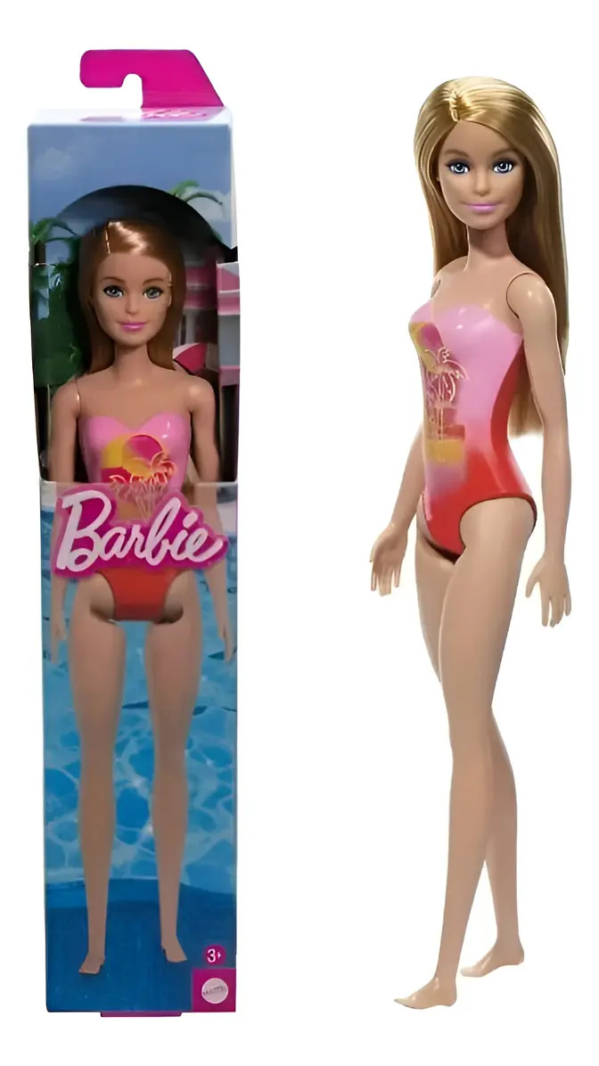Muñeca Barbie Beach Mattel