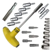 Comprar Chaves Bits Torx T10 T15 T20 T25 T27 T30 T40+ Ph0 Ph1 Ph2...