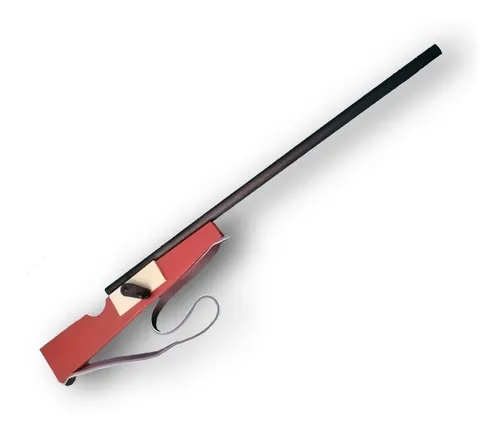 20 Rifle De Madera Con Matraca, Rifle Para Niño, Revolución 20 Rifle De Madera Con Matraca, Rifle Para Niño, Revolución