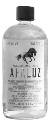 Pack De 4 Mezcal Apaluz Joven 1 L