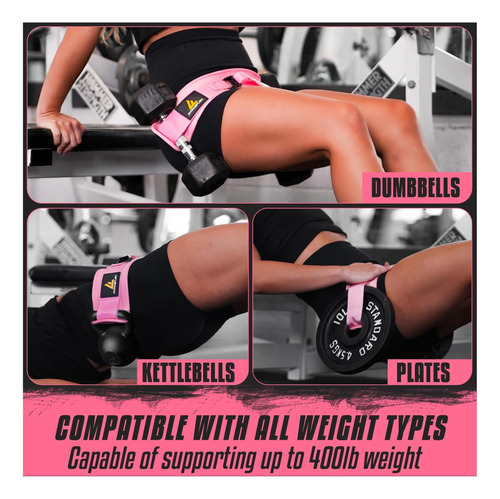 Fitfabflex Ejercicio Cinturón De Empuje De Cadera Para (1)