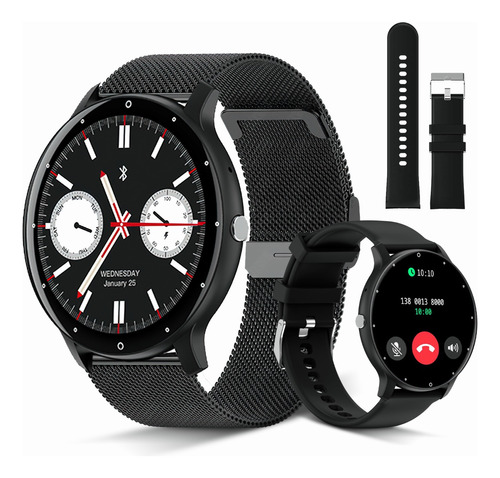 Reloj Inteligente Smartwatch De Bluetooth Y Recordatorio Sms