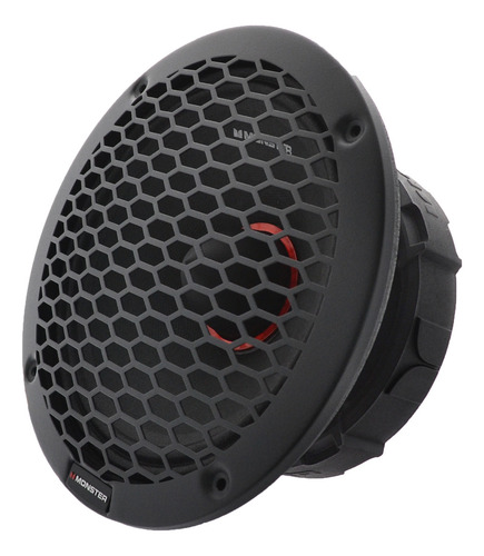Bocina 8 Medio Rango 600 Watts Rms 8 Ohms Monster Sma801 Color Negro