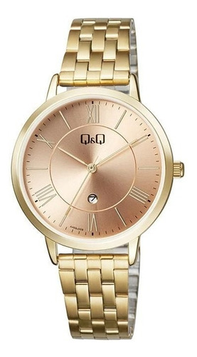 Reloj Qyq De Citizen A469j008y Mujer Dorado Somos Tienda 