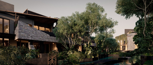 Departamento En Venta En Tulum, Quintana Roo, Siwá Élevé, Jungle Con Alberca Privada