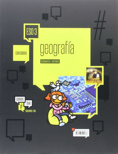 Libro Geografía E Historia 3ºeso. Somoslink. Cantabria