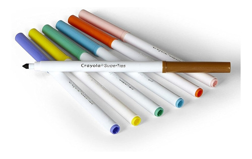 Imagen 5 de 6 de Marcadores Crayola Super Tips X 100