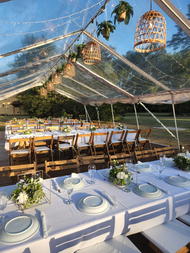 Alquiler Livings Rustico Carpas Puffs Sillas Tiffany Eventos