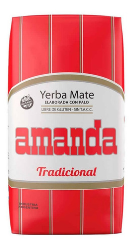 Yerba Amanda Tradicional 250 Gramos
