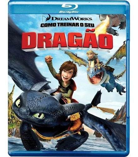 Blu-ray Como Treinar O Seu Dragão - Original & Lacrado