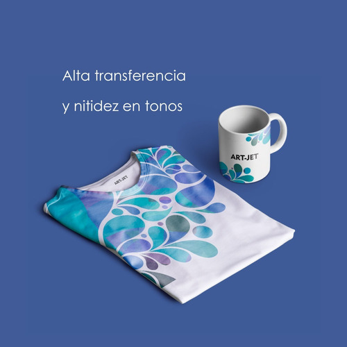Papel para Sublimação Tricapa A4 100g Art-jet 100 Folhas Acabamento Fosco Branco