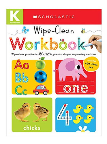 Kindergarten Wipe-clean Workbook: Scholastic Early Learners 