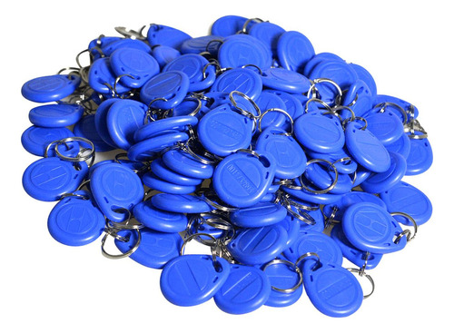 100 Piezas De Llavero Con Tarjeta De Identificación,