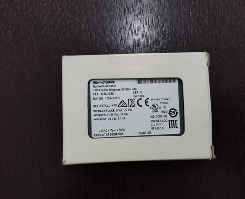 Allen Bradley 1734-ie2c Analog Input 2 Channel