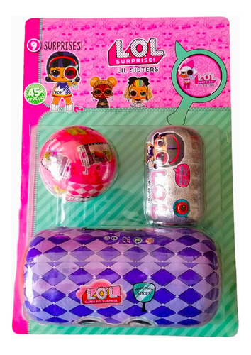 Muñecas Lol Surprise Tres Sorpresas Frascos Accesorios Niñas