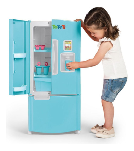  Heladera Juguete Calesita Infantil Con Dispenser Accesorios