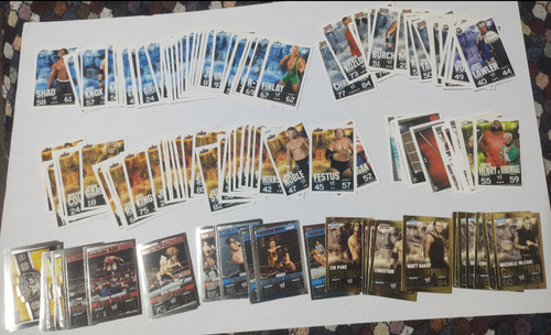 Colección De Cartas Topps Slam Attax Evolution Wwe 142/186