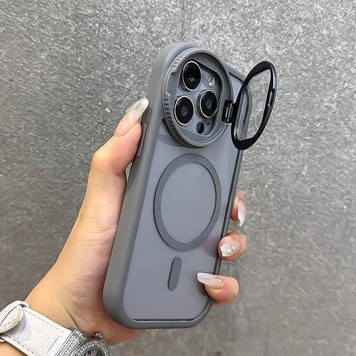 Potente Funda De Lente Anticaída Space Capsule Con Protección De 360° Para iPhone 11, 12, 13, 14, 15, 16 Pro Max