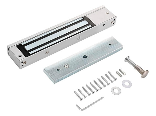 Cerradura Electromagnética 600lbs Con Soportes Z Y L 12v