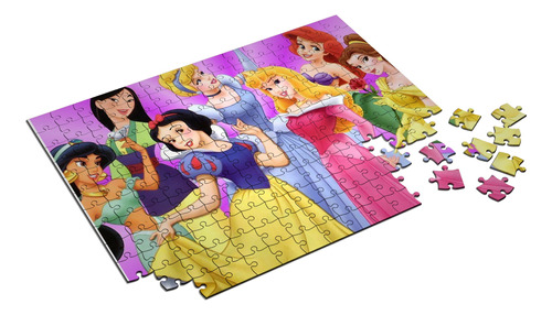 Quebra Cabeça Princesas Disney Personalizado 60 Peças