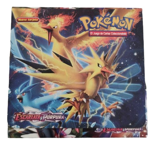 Cartas Pokémon 36 Sobres 360 Cartas En Total Sellados