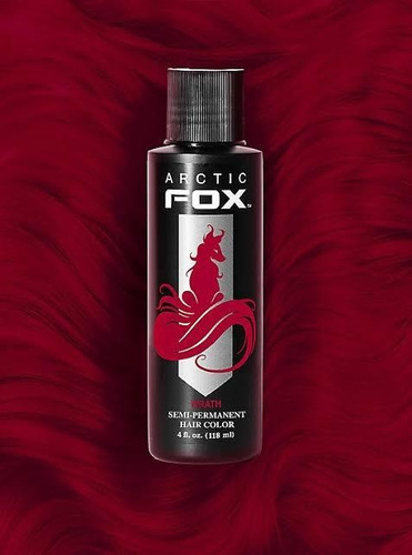 Tinte Semipermanente Artic Fox Original 118ml Wrath Rojo Ira