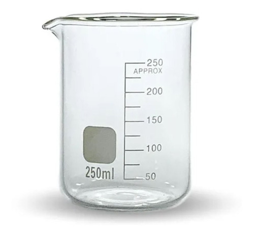 Vaso De Precipitado 250ml Uso Laboratorio