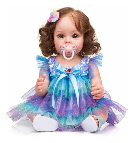 Muñeca Bebé Reborn Victoria Silicona Super Realista Premium 