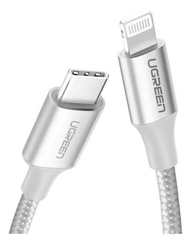 Usb-c Lightning 1m (3a) Cable Reforzado Premium Laptop (3a)