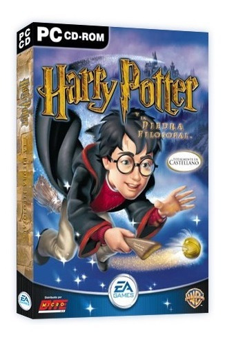 Imagen 2 de 10 de Harry Potter Piedra Filosofal Español Pc Original Fisico Cd