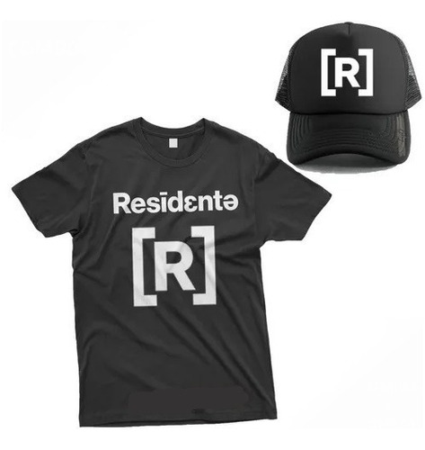 Combo Remera + Gorra - Residente