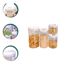 Comprar Kit Moderno Y Util Para Almacebar Tapa Blanc Y+gift Stickers