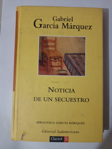 Libro Noticia De Un Secuestro (gabriel García Márquez)