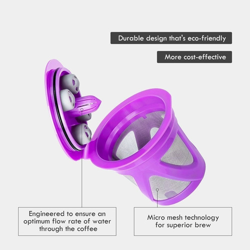 Keurig K Cup Cápsula De Café Recarregável, Reutilizável,