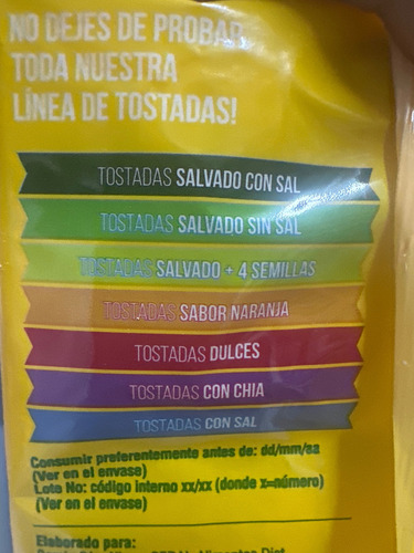 Tostadas Dieteticas Ceral Light Sin Sal Con Gluten 200g - Fw
