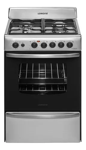 comprar Cocina A Gas Longvie Mod. 19501x - Acero Inox.
