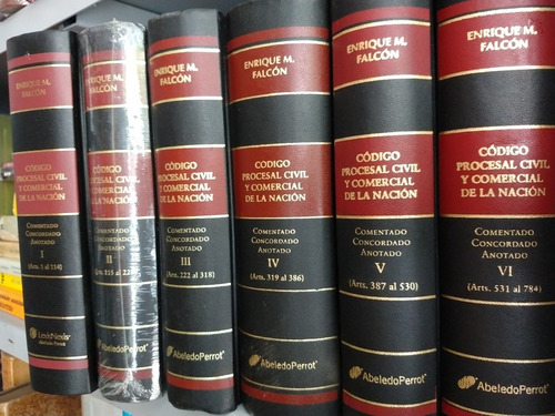 Codigo Procesal Civil Y Comercial De La Nación Comentado, De Enrique M. Falcón. Editorial Abeledo Perrot, Edición 2006 (tomo I, 2a En Español
