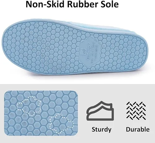 Pantuflas Diabéticas Viscoelástica Artritis Edema Dama Foam