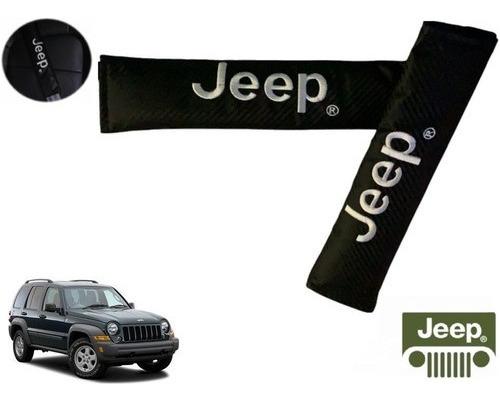 Par Almohadillas Cubre Cinturon Jeep Liberty 3.7l 2007