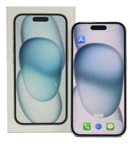 Apple iPhone 15 (128 Gb) - Azul Desbloqueado (g) (Usado)