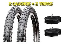 Comprar  2 Cauchos Rin 20 + 2 Tripas Rin 20 Para Bicicleta Combo Bmx