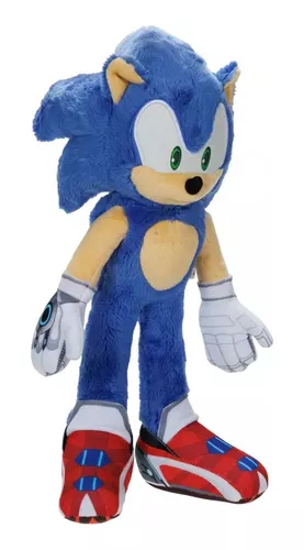 Boneco Sonic Prime Original Plush 33 Cm Importado Eua