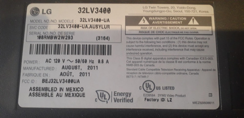Imagen 3 de 3 de T-con 6870c-0370a Para Tv Led LG 32 Pulgadas Y Otras Marcas