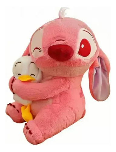 Cbh Peluche Stitch Guiño Abrazando A Un Pato Lilo &