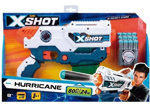 Pistola Lanza Dardos Zuru  X-shot Excel Hurricane 17mts