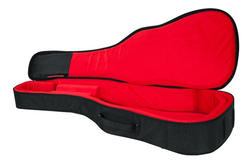 Imagen 3 de 10 de Funda Para Guitarra Acústica Gator Gt-acustic-blk Transit