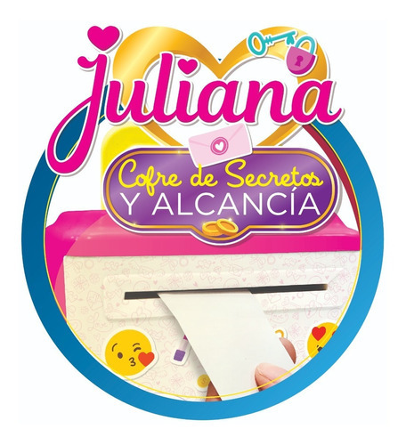 Imagen 4 de 4 de Juliana Cofre De Secretos Alcancia Jyj Educando